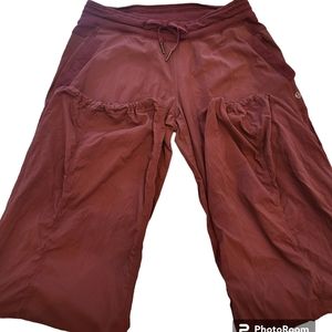 lululemon athletica Burgundy Track Pants
